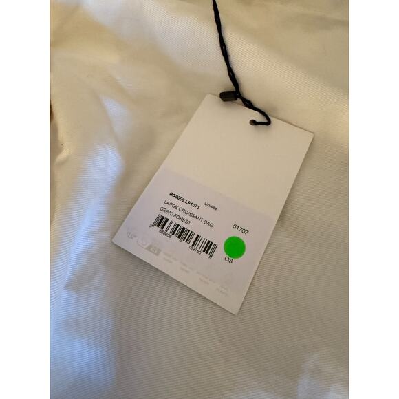 Lemaire croissant large coated messenger bag - Forest green - Picture 10 of 11